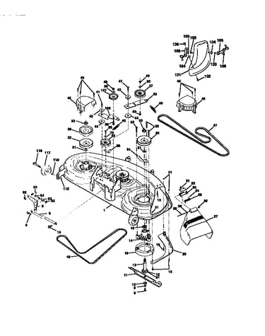 Mower deck