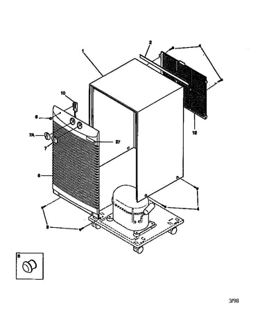 Cabinet front & wrapper