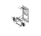 Kenmore 25378088891 window mounting kit diagram
