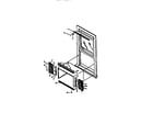 Kenmore 25378106890 window mounting kit diagram