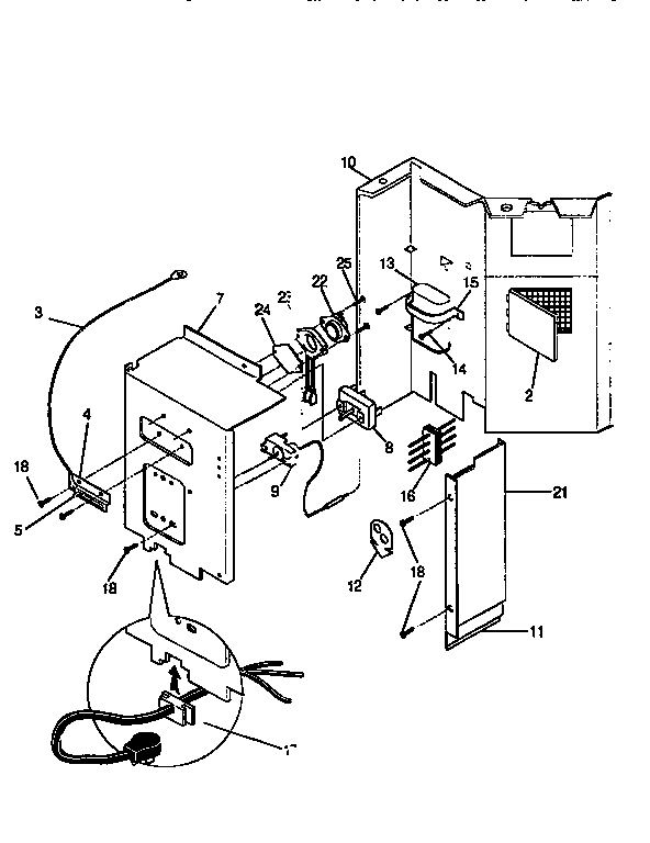 Control panel parts