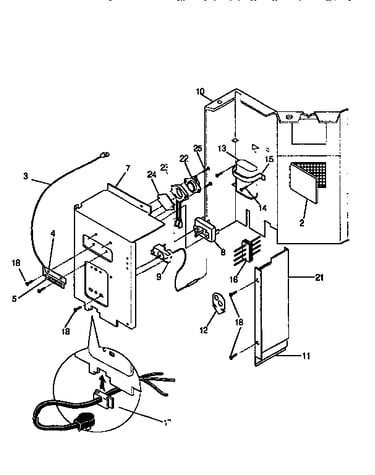 Control panel parts