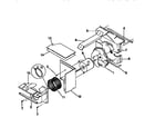 Kenmore 25378186890 air handling parts diagram