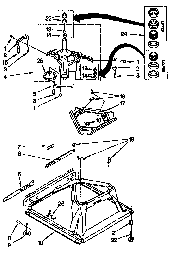 Machine base