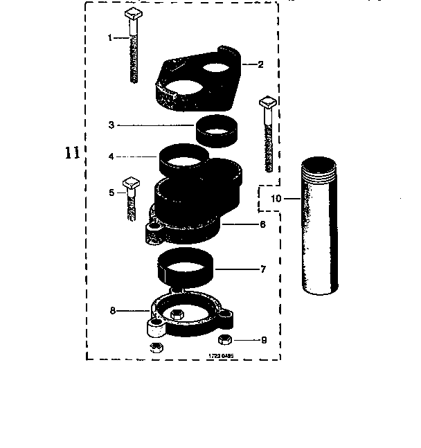 Vertical casing adapters
