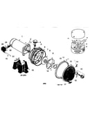 Motor and pump assembly