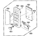 Kenmore 72168100791 controller parts diagram