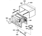 Kenmore 72168100791 oven cavity parts diagram