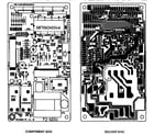 Kenmore 72168100791 power and control circuit board diagram