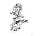 Hoover U6319-930 nozzle and motor assembly diagram