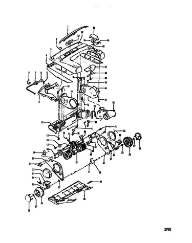 Nozzle and motor assembly