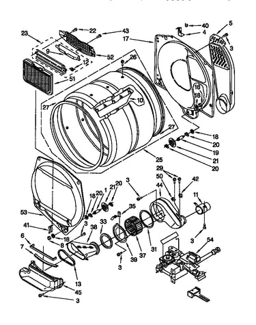 Dryer bulkhead