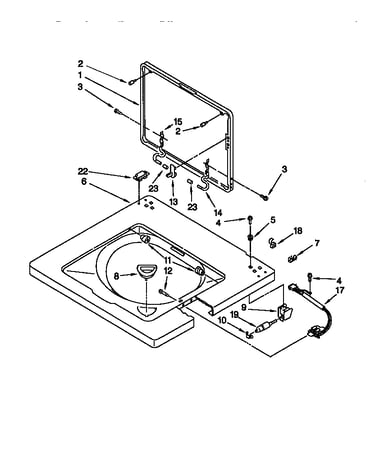 Washer top and lid