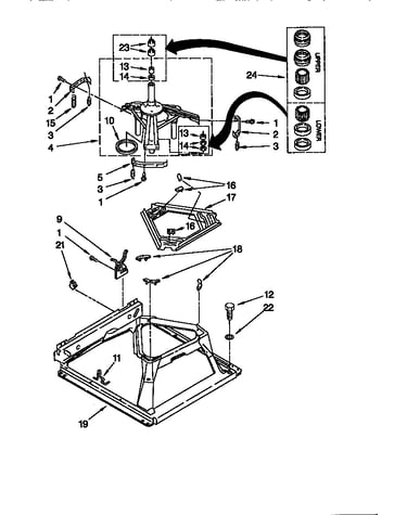 Machine base
