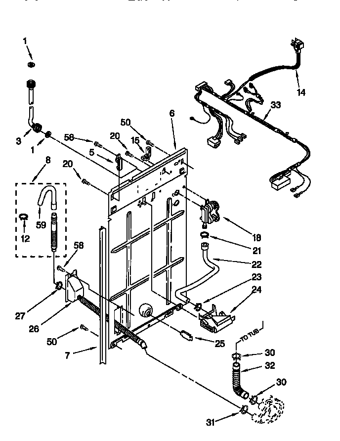 Rear panel