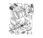 Kenmore 11088764790 dryer bulkhead diagram