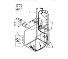 Kenmore 11088764790 dryer support/washer harness diagram