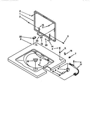 Washer top and lid