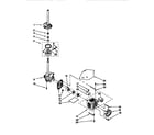 Kenmore 11088764790 motor and pump diagram