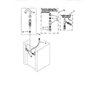Kenmore 11088764790 washer water system diagram