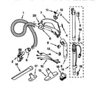 Kenmore 11628512791 hose and attachement diagram