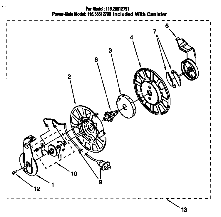 Power cord reel