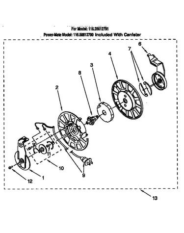 Power cord reel
