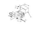 Whirlpool MT1151SGB0 oven cavity diagram