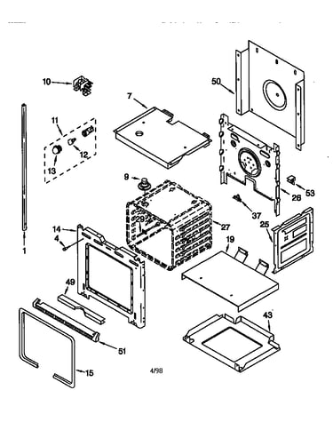 Lower oven