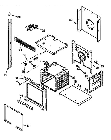 Upper oven