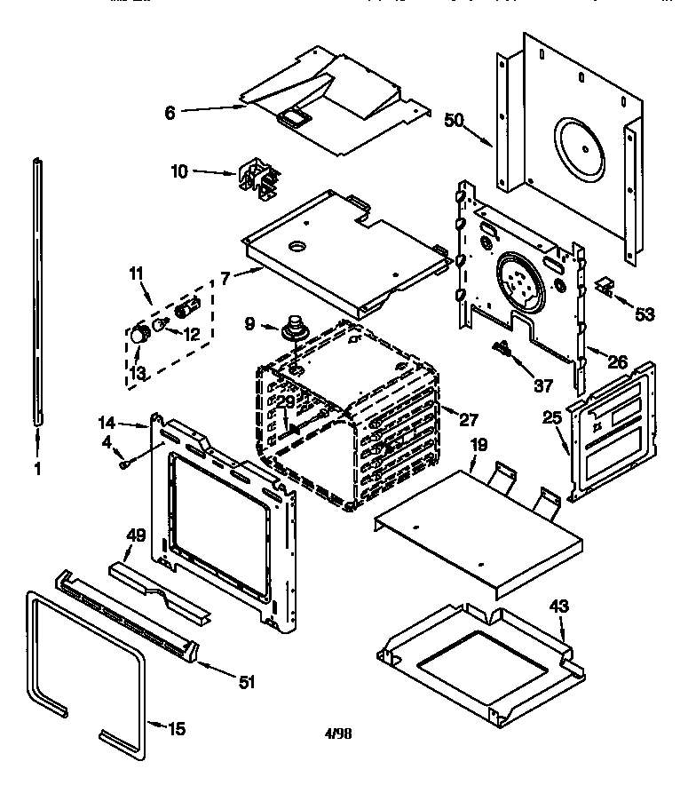 Lower oven
