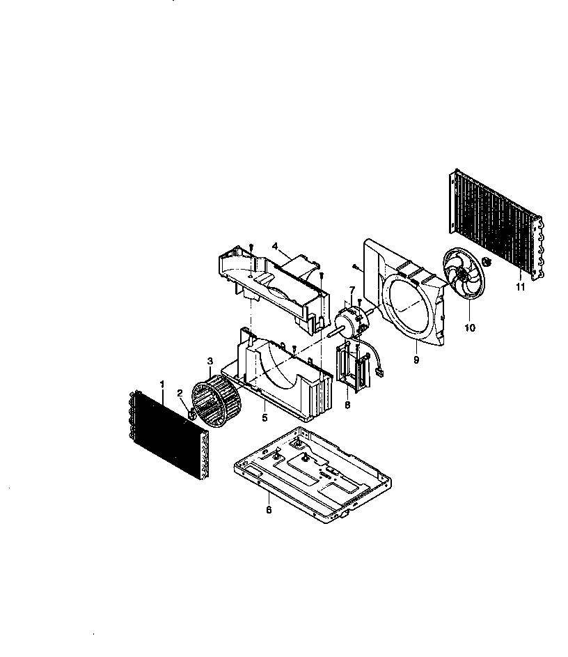 Air handling and cycle parts