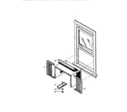 Kenmore 58078053890 installation kit assembly diagram