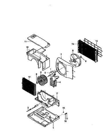 Air handling and cycle parts