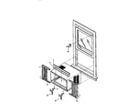Kenmore 58078073890 installation kit assembly diagram