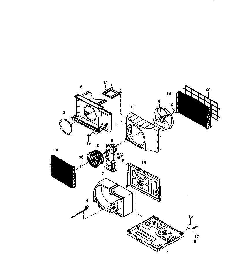 Air handling and cycle parts