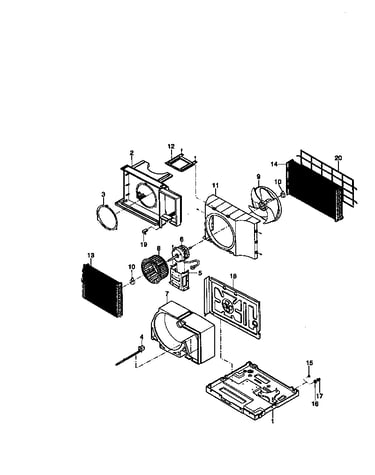 Air handling and cycle parts