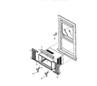Kenmore 58078122890 installation kit assembly diagram