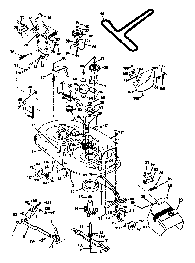 MOWER DECK