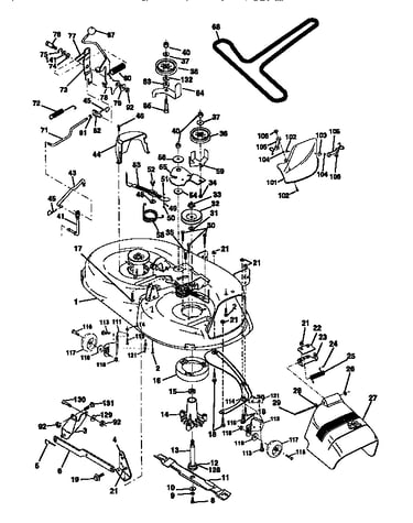Mower deck