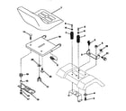 Craftsman 917270720 seat assembly diagram