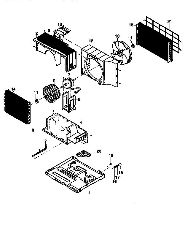 Air handling and cycle parts