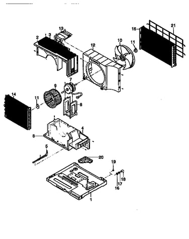 Air handling and cycle parts