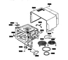 Kenmore 72168360790 oven cavity diagram