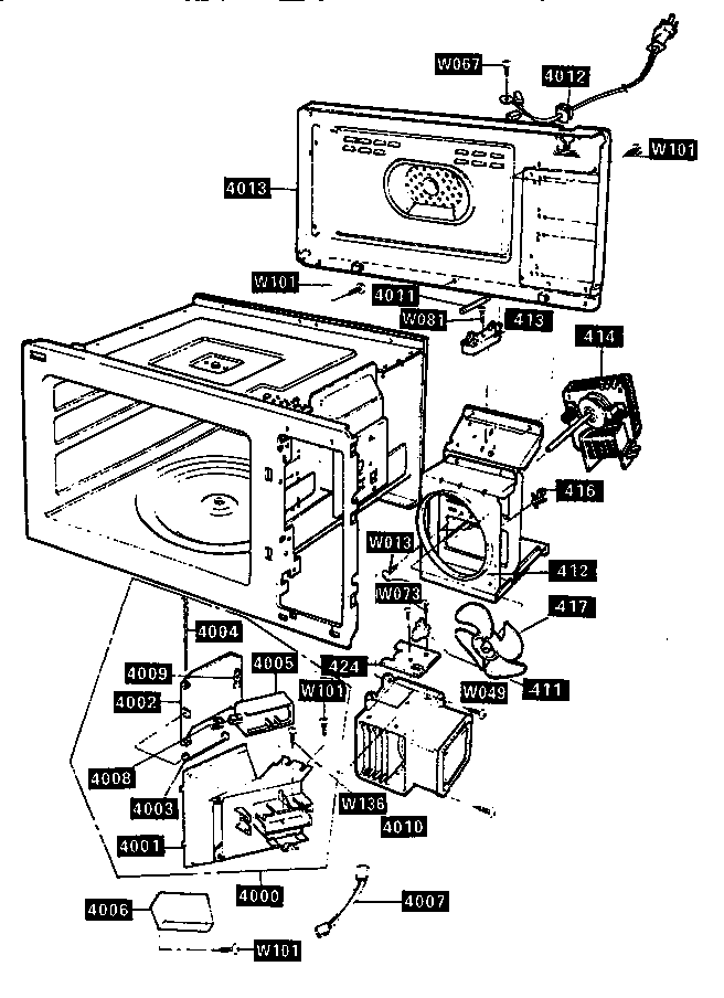Oven interior (i)