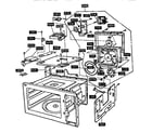 Kenmore 72168360790 oven interior (i) diagram