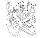 Kenmore 41797862792 base and blower diagram