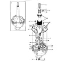 Kenmore 41797862792 gearcase/transmission diagram
