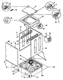 Washer cabinet