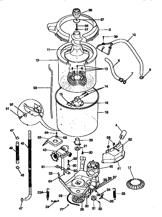 Washer assembly